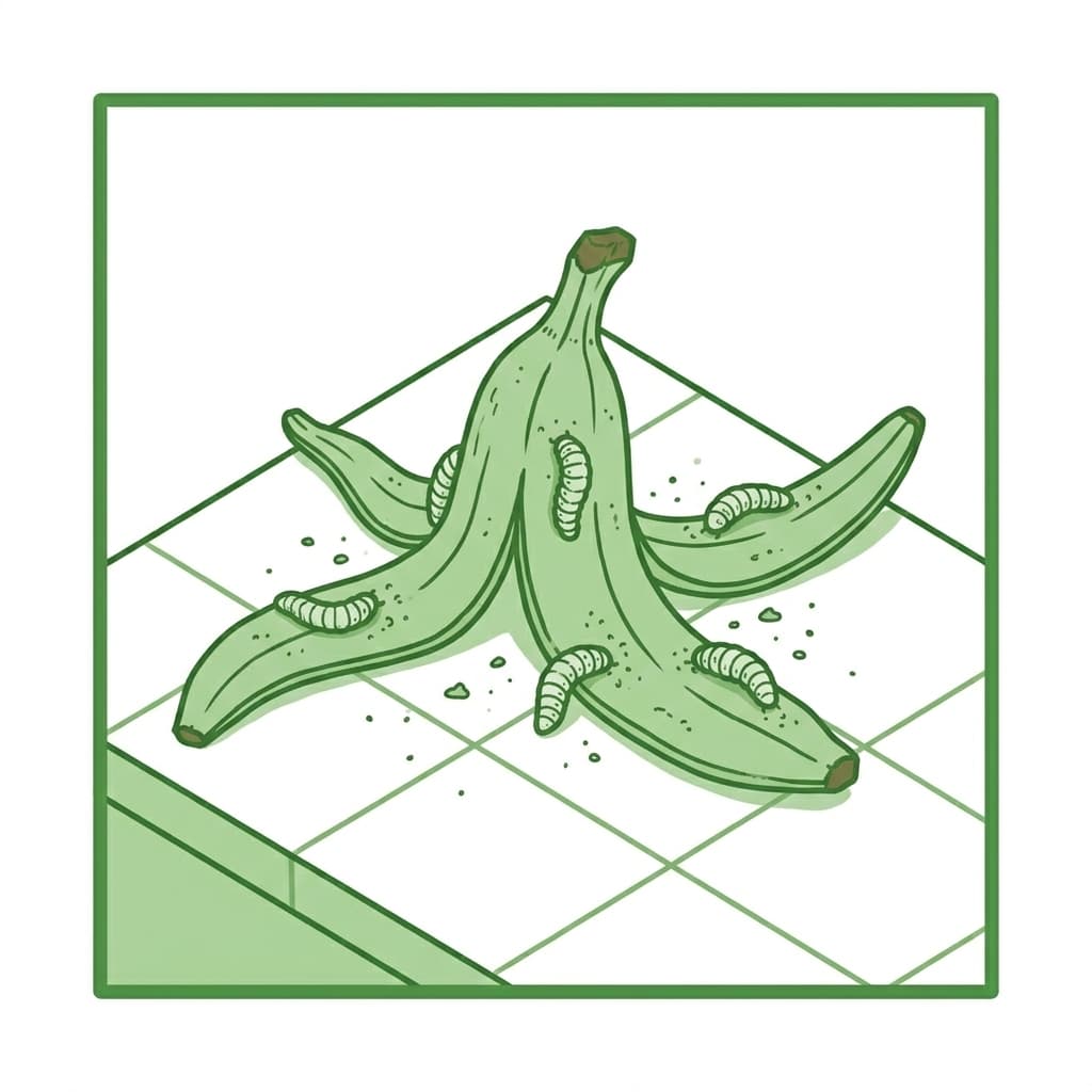 larvas de mosca fumitech Guadalajara